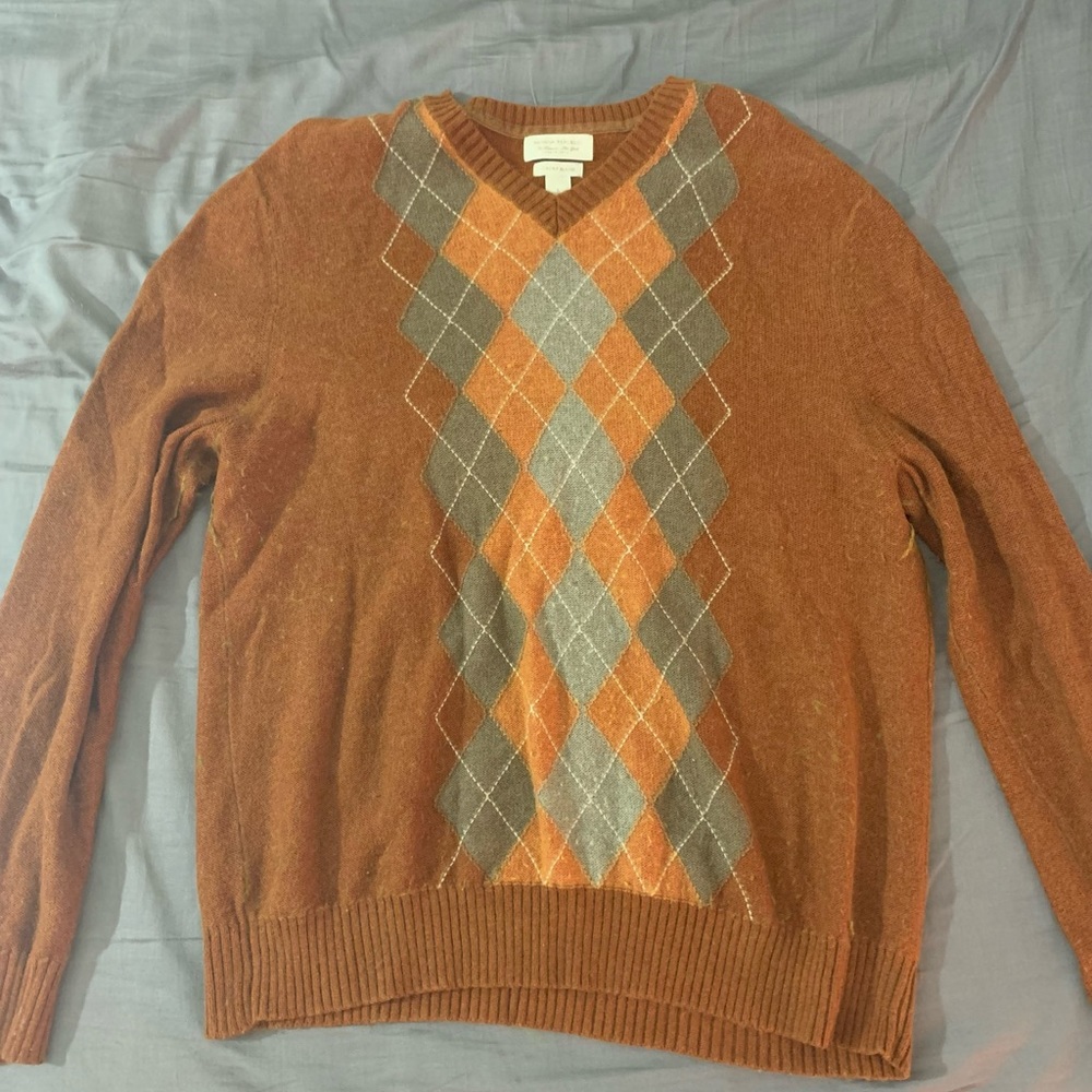 Banana Republic Argyle Sweater